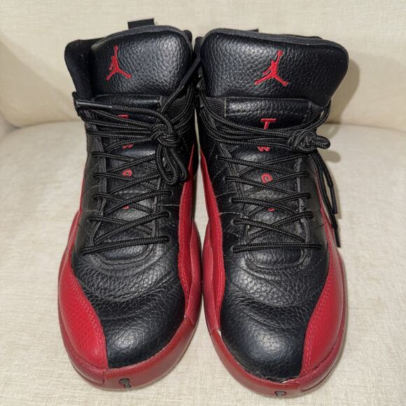 [130690-002] Mens Air Jordan 12 Retro \'Flu Game\' 2016 - SIZE 8 (PRE-OWNED) EUC main image 5